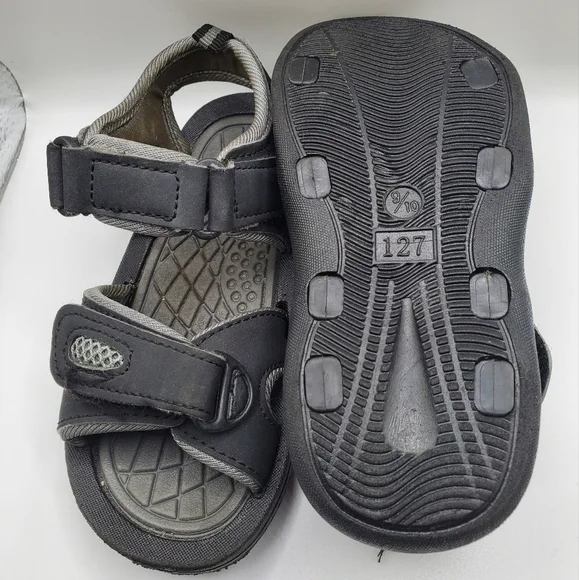 Boys little kids sandals size 9/10 - Picture 7 of 8